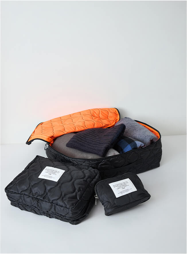 東原亜希 FORME 2023 フォルム QUILTING TRAVEL POUCH （Small
