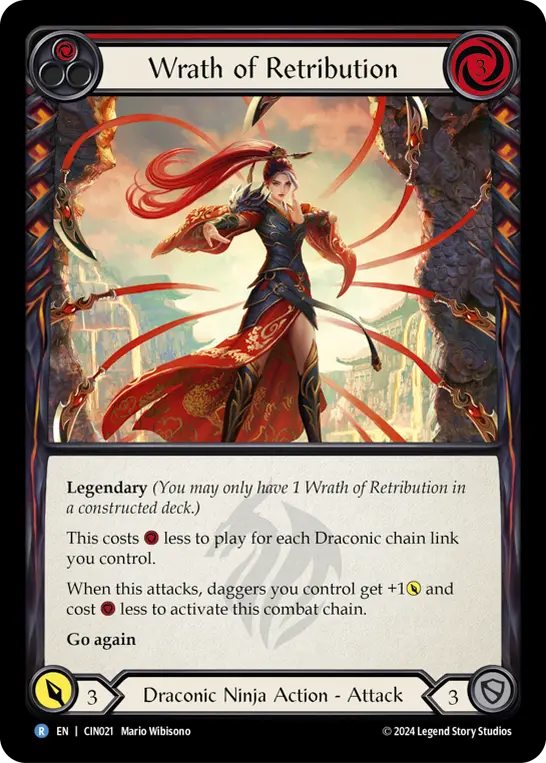 Wrath of Retribution - Cindra, Dracai of Retribution Card Analysis