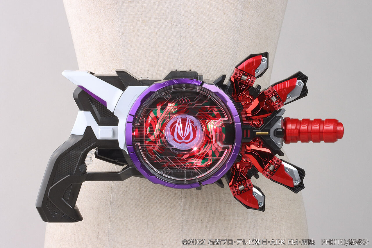 レーザーレイズライザーと合体！ DXブーストマークⅡレイズバックル