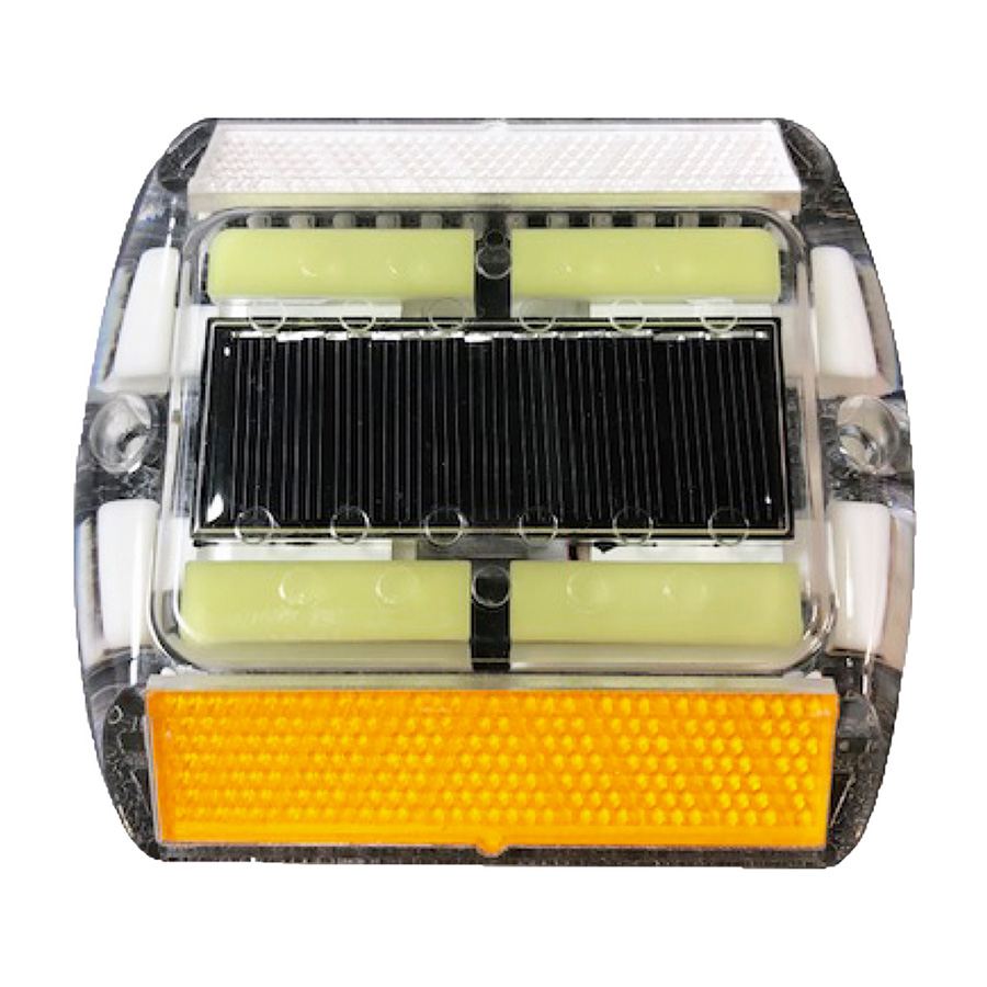 超高輝度蓄光反射縁石鋲 NRDL110 408023 | 【ミドリ安全