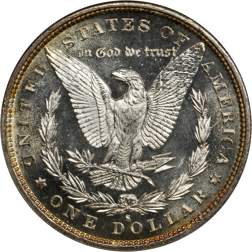 1880-S Morgan Silver Dollar. MS-69 (NGC)., MS69 - PCGS Auction Prices