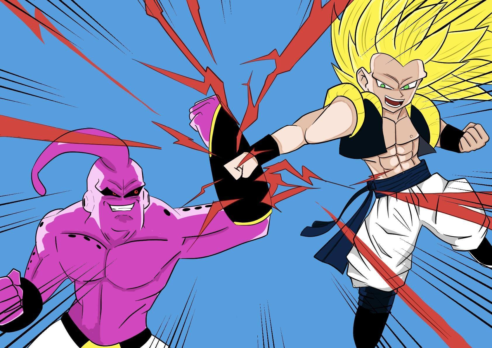 ゴテンクスVS魔人ブウ | バンダイによる、遊びと学びのココロ育む