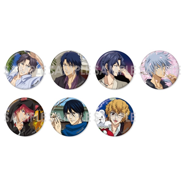 受注生産】新テニスの王子様 くつろぎコレクション缶バッジ ～王子様達