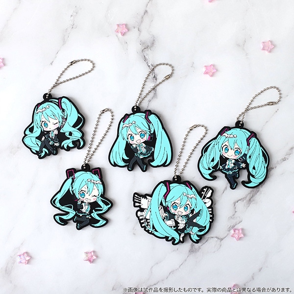 初音ミクシリーズ ラバーキーホルダーコレクション 初音ミク16thBD