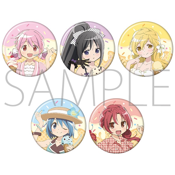 魔法少女まどか☆マギカ ホロキャラバッジコレクション(ice cream