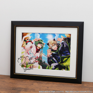 A3!展】東京会場 複製サイン入りキャラファイングラフ 摂津 万里