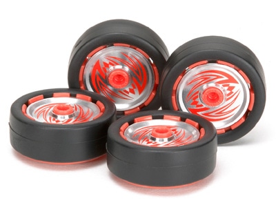 タミヤ ミニ四駆グレードアップパーツ アルミディスクホイールセット