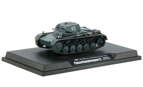 タミヤ 1/48 MMコレクション ドイツII号戦車 （フランス戦線） （完成