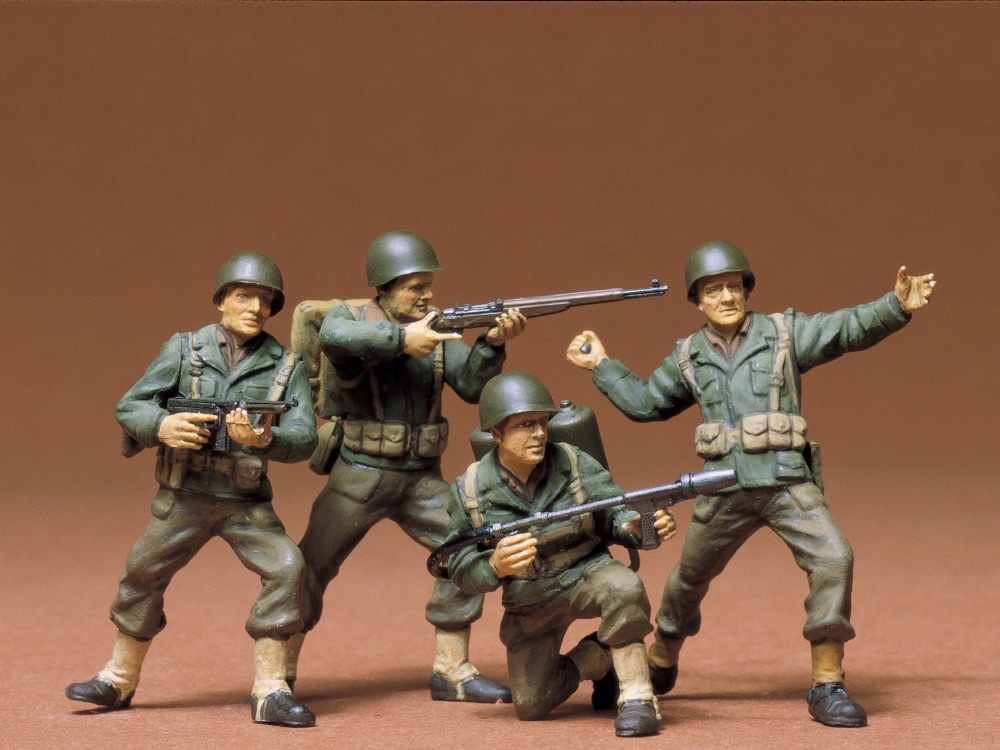 タミヤ 1/35 ミリタリーミニチュアシリーズ アメリカ歩兵セット | タミヤ