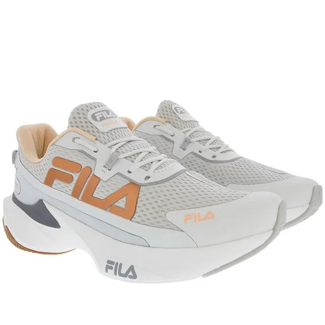 Tênis Fila Recovery Super Foam Esportivo Feminino Metalizado Cinza