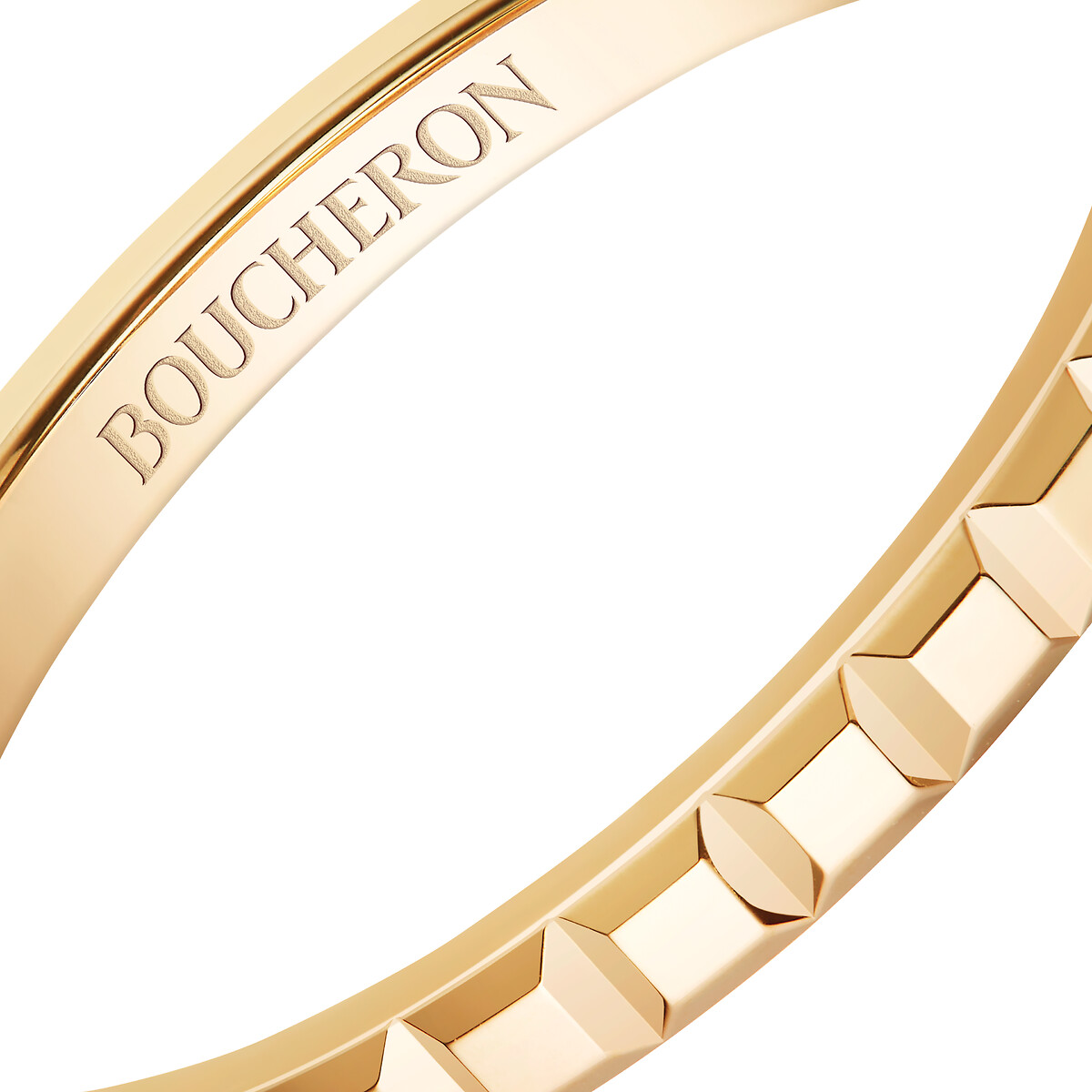 Quatre Radiant | Yellow Gold Mini Wedding Band | Boucheron US