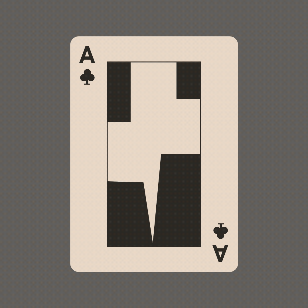 Case Study, Version 1 Playing Cards by Dan and Dave – DAN & DAVE