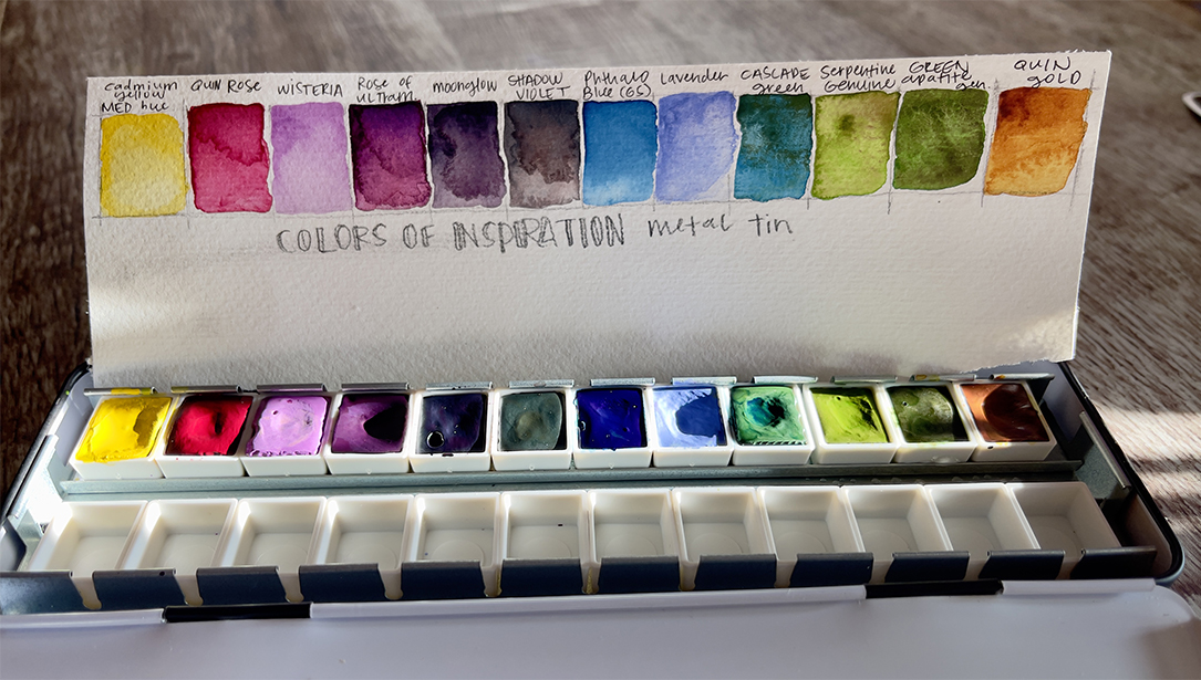 A Closer Look at DANIEL SMITH's “Colors of Inspiration” Watercolor