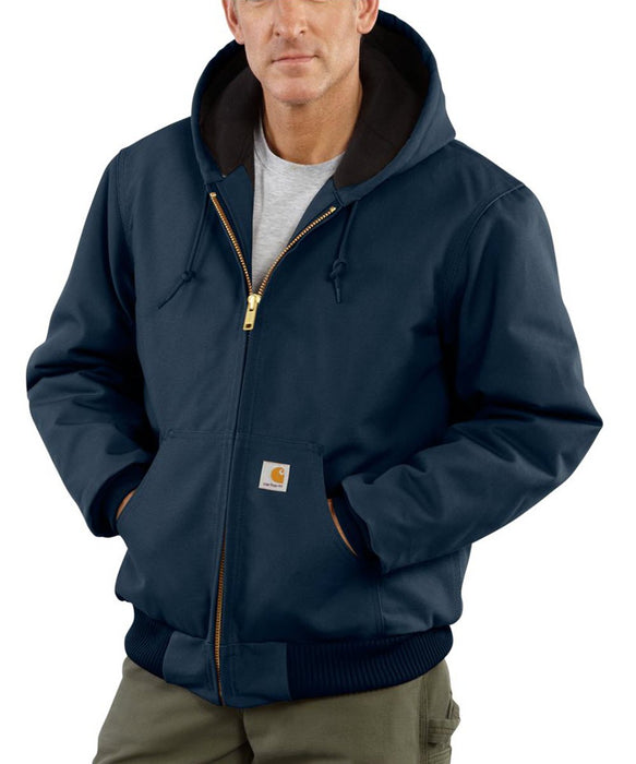 Carhartt Quilt-Flannel Lined Duck Active Jac - Dark Navy — Dave's