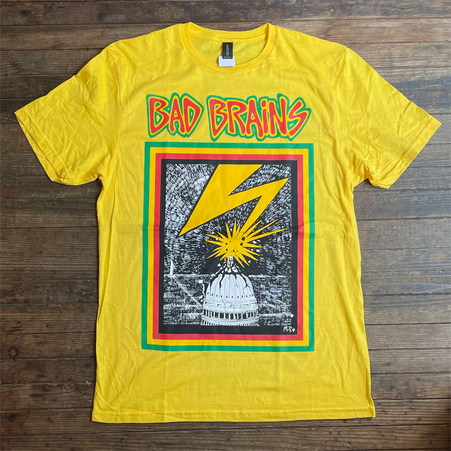 BAD BRAINS Tシャツ BAD BRAINS YELLOW オフィシャル | 45REVOLUTION