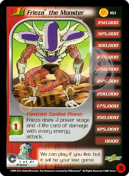 161 - Frieza the Monster Limited – DBZ Outpost
