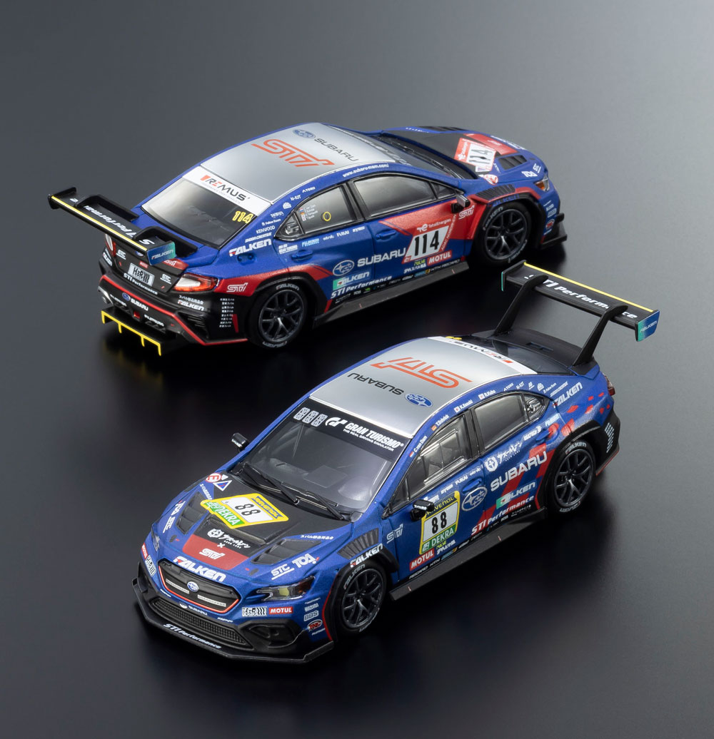 京商 ミニカー | 京商ミニカー＆ブック (No.23／No.24) スバル WRX NBR