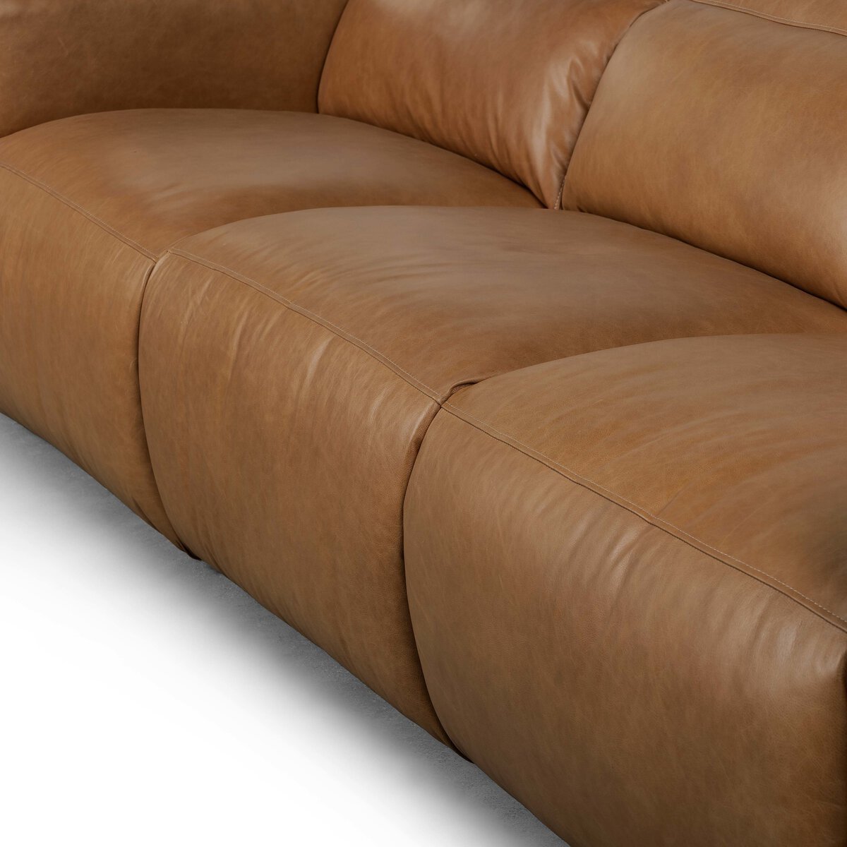 Radley Power Recliner 3-Piece Sectional Sonoma Butterscotch Four Hands