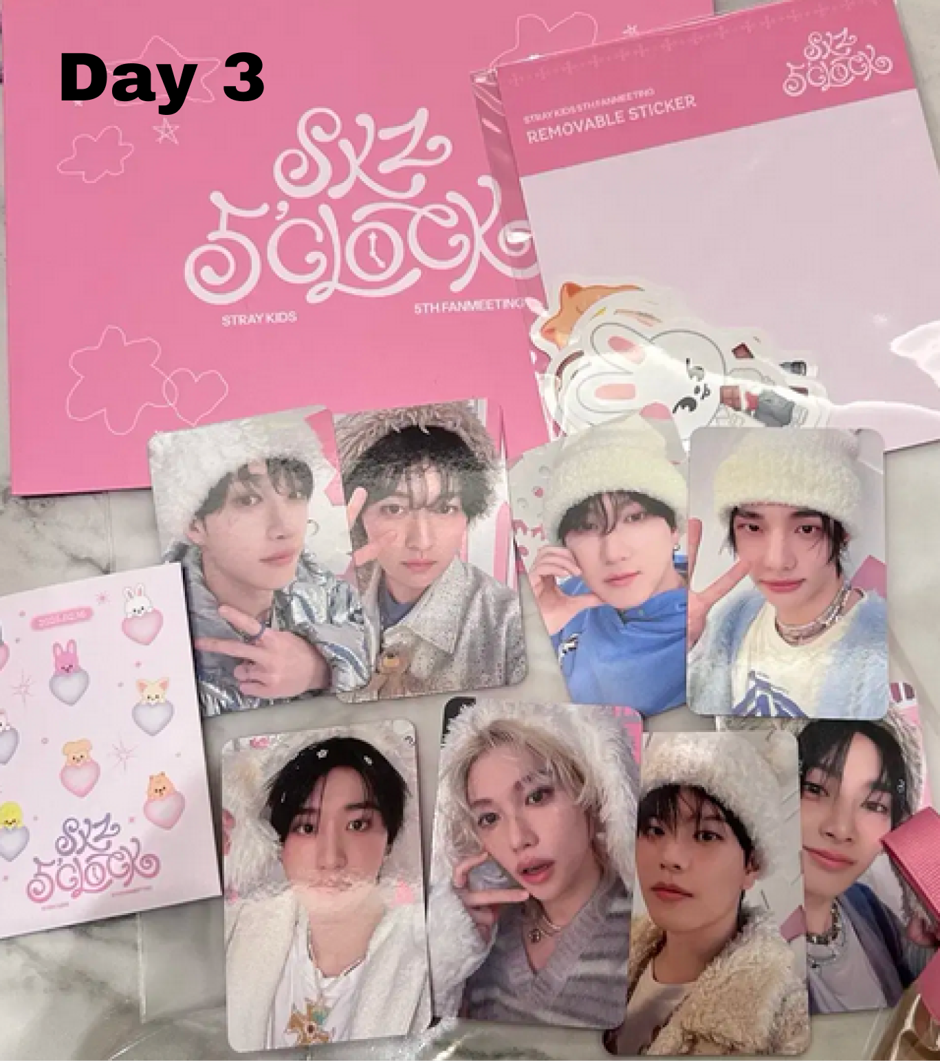 ON HAND] Stray Kids 5TH FANMEETING SKZ 5'CLOCK OFFICIAL STAY ZONE
