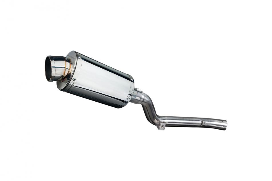 Slip On 9 Inch Oval 304 Stainless Steel Muffler for DR-Z400SM