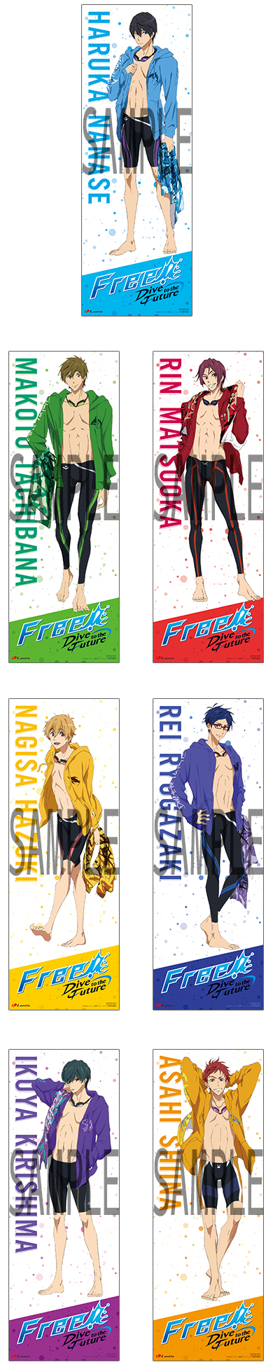 Free!×OLDCODEX×アニメイト オリジナルグッズ販売決定！