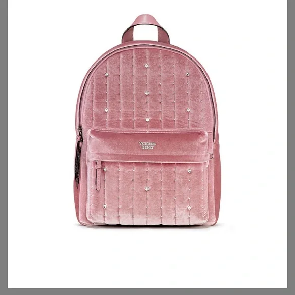 PINK Victoria's Secret | Bags | Victoria Secret Pink Velvet Stud