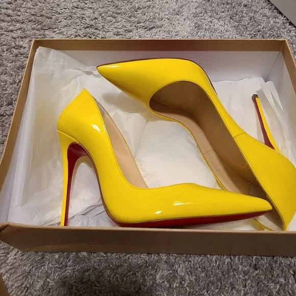 Christian Louboutin | Shoes | Christian Louboutin Yellow Queen