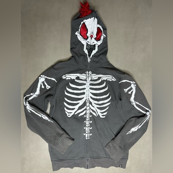 Tony Hawk | Shirts & Tops | Hawk Skeleton Tony Hawk Mohawk Full