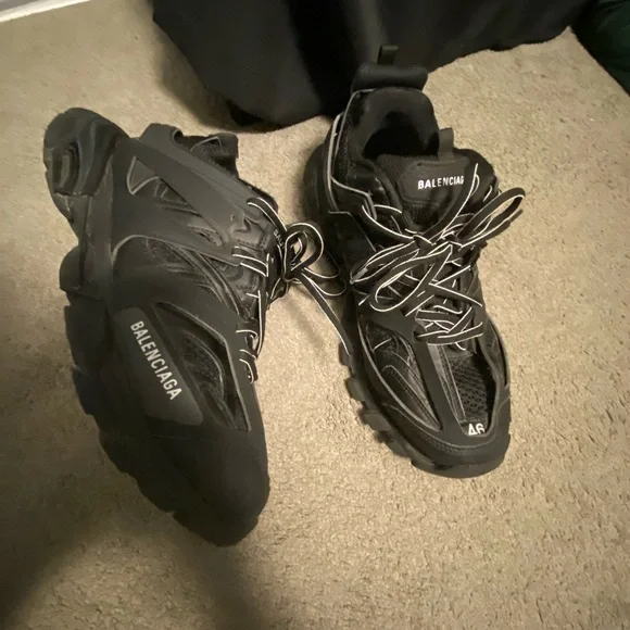 Balenciaga | Shoes | Black Balenciaga Tracks Size 42 2 | Poshmark
