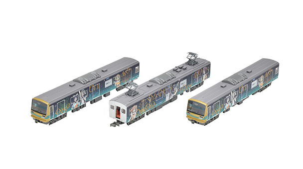 伊豆箱根鉄道7000系(7502編成)幻日のヨハネ -SUNSHINE in the MIRROR