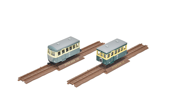 猫屋線 ジ10新塗装・ジ2ツートンカラー(クリーム・グリーン)｜製品を