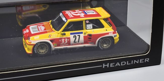REVIEW: HEADLINER Renault 5 MAXI Turbo (#27) 1985 • DiecastSociety.com