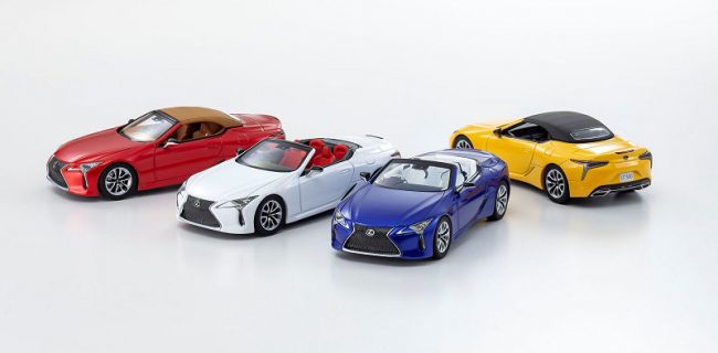 Kyosho New 1:43 Lexus LC500 Convertible • DiecastSociety.com