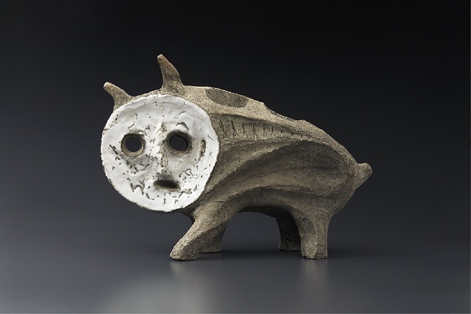 岡本太郎「犬の植木鉢」 :: 陶芸館（陶芸美術館）デジタルアーカイブ