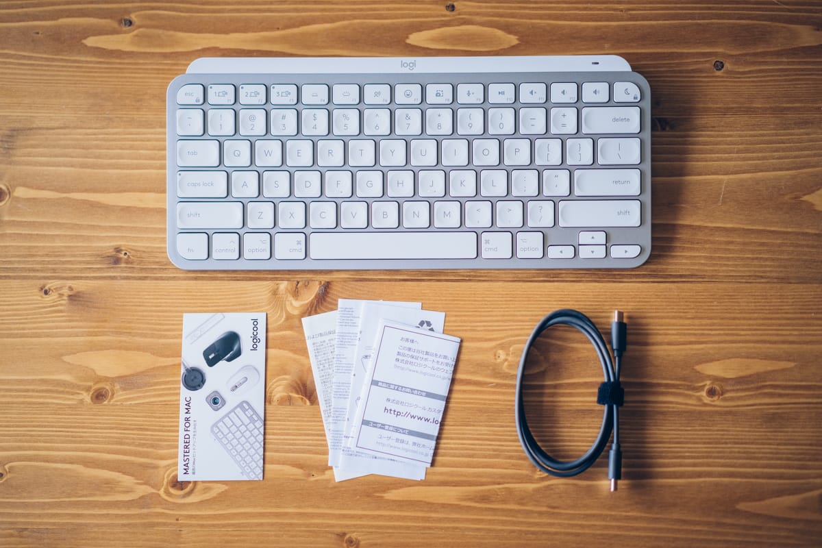 待望のUS配列テンキーレスキーボード！MX keys mini for mac レビュー