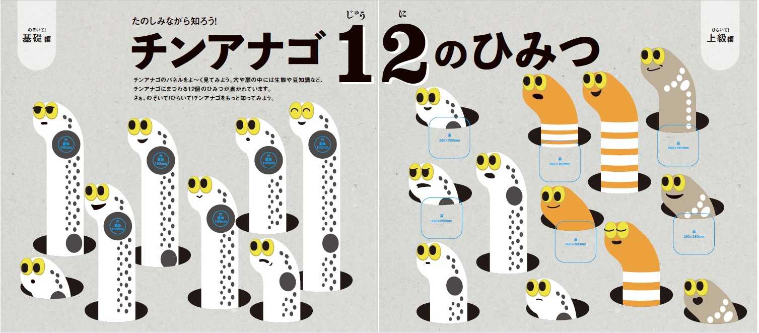 すみだ水族館】チンアナゴの日認定12周年記念イベント「そこらじゅうに