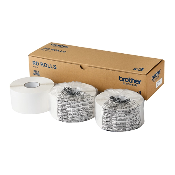 RD-U11J6(プレカット紙ラベル：ラベルプリンター消耗品・オプション