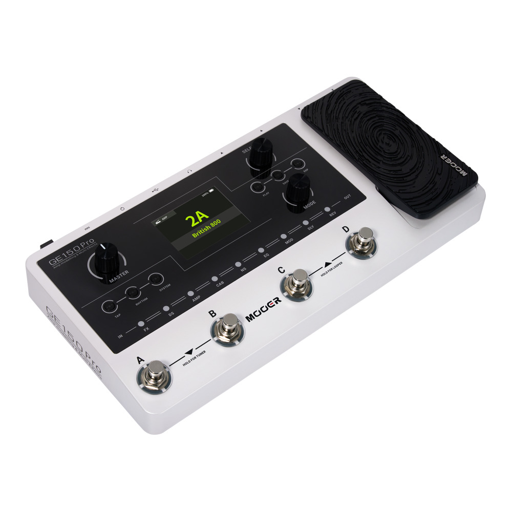 Mooerからマルチエフェクター「GE150 Pro / GE150 Pro Li」が発売。
