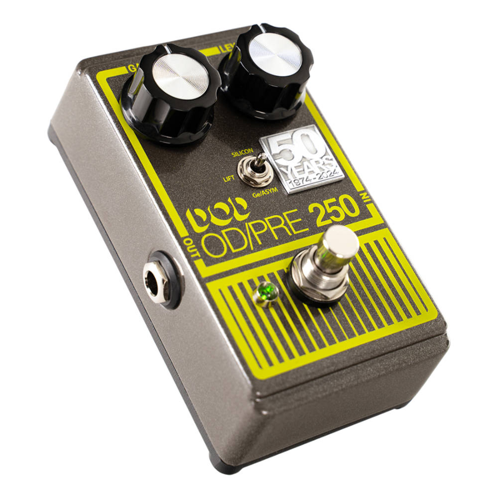 世界1974台限定！DOD Overdrive Preamp 250 誕生50周年モデルが発売。