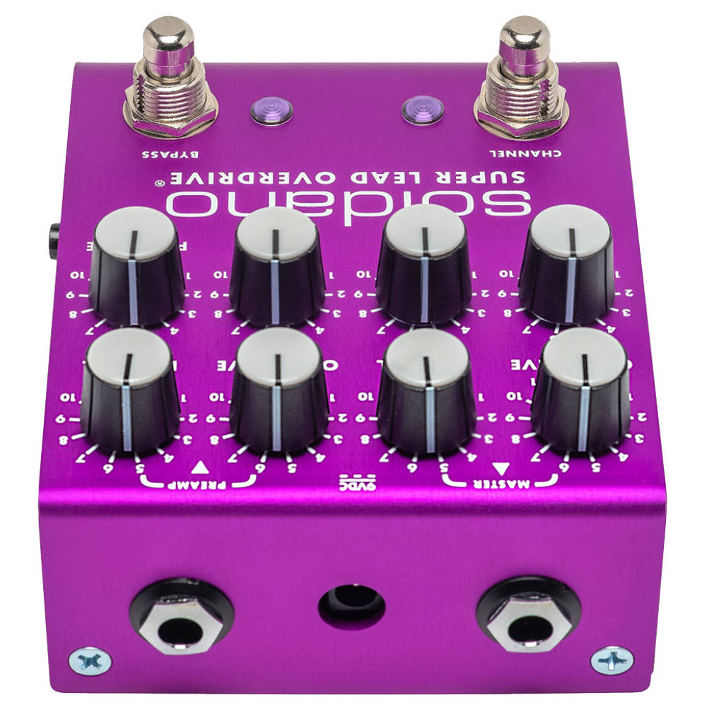 Soldano ODとクランチを1つのペダルで「SLO PLUS Pedal」発売！