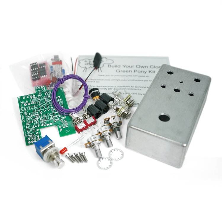 エフェクター製作キット「Green Pony Kit」が発売！
