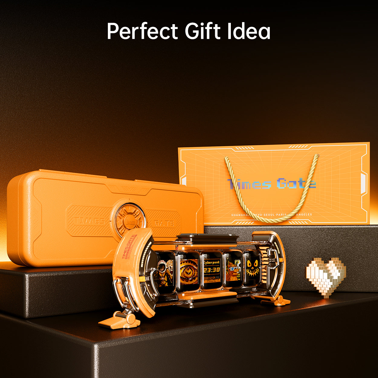 Divoom Times Gate | Pixel Art Informative Display