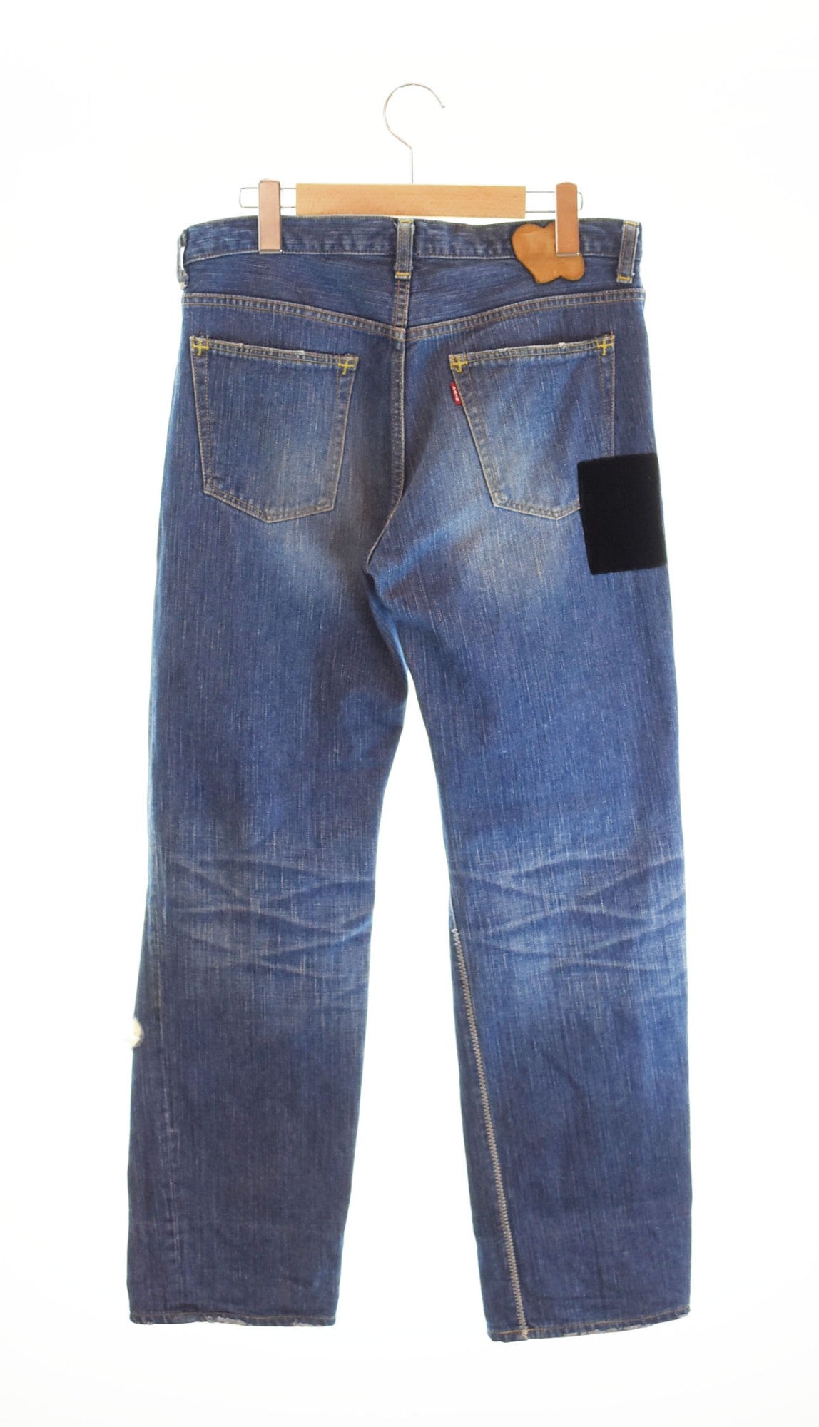 ナンバーナイン NUMBER (N)INE 03AW カート期 アーカイブ ベロアパッチ