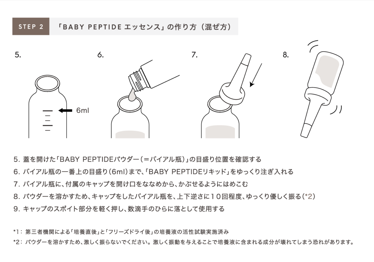 BABY PEPTIDE ESSENCE フリーズドライver. - Doctors Lab Japan｜公式