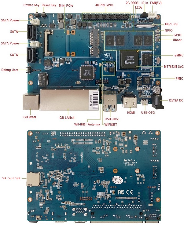 Banana Pi BPI-R2 | BananaPi Docs