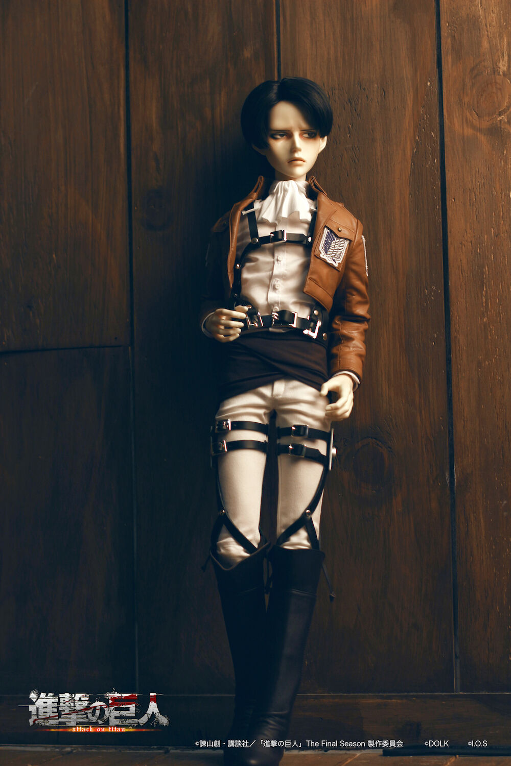 即納】「進撃の巨人」リヴァイ兵長 キャストドール （調査兵団ver