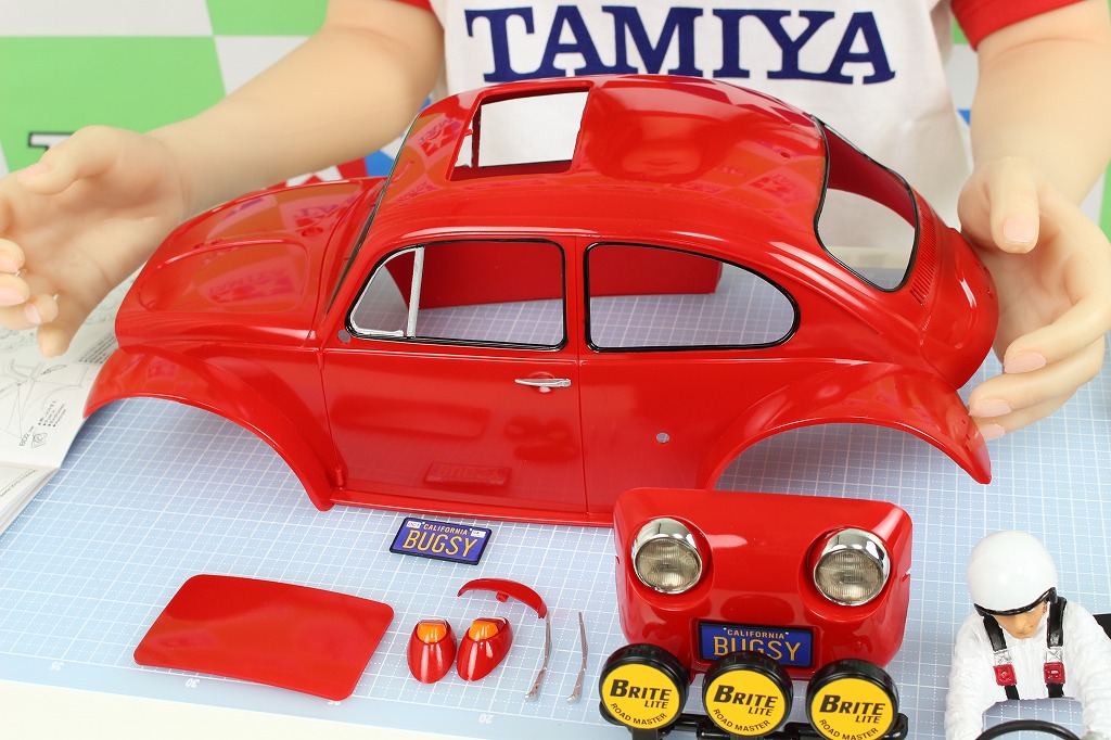 ドールとタミヤ「モンスタービートル」 (組立編5)