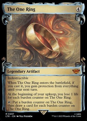 LTR)The One Ring(0791)(拡張枠)(サージ)(F)/一つの指輪 | (FOIL)神話