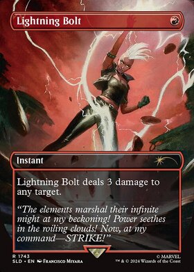 SLP)Lightning Bolt(0021)(ボーダーレス)(Secret Lair Gen Con)(F