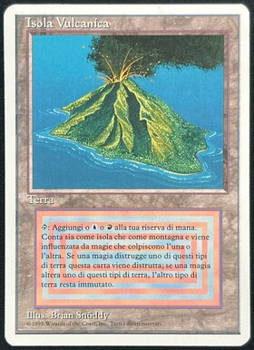 3ED)Volcanic Island(MP)(IT)/(未訳) | 未登録 | ドラゴンスター
